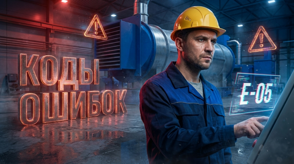 Коды ошибок воздухонагревателя: расшифровка аварийных сигнализаций