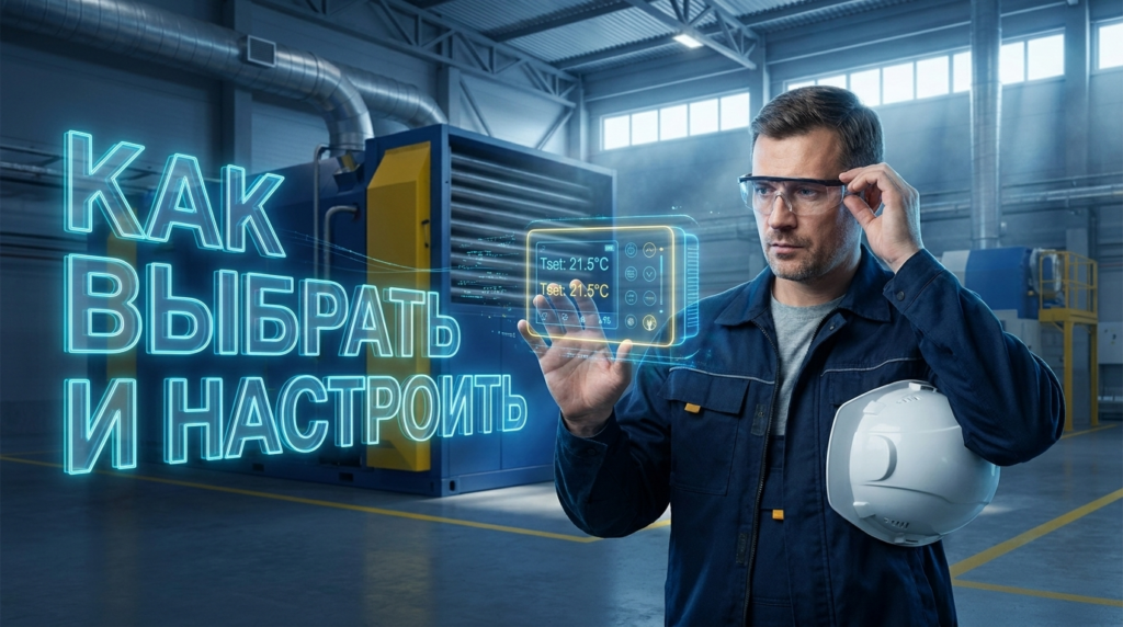 Программируемый термостат для пром. воздухонагревателя: выбор и настройка